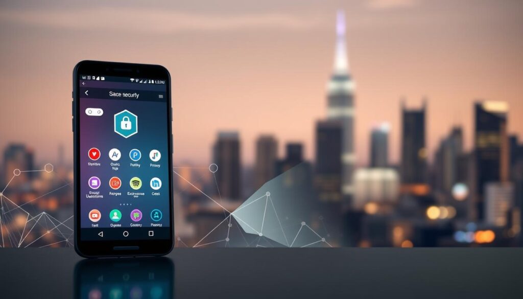 segurança aplicativo de TV